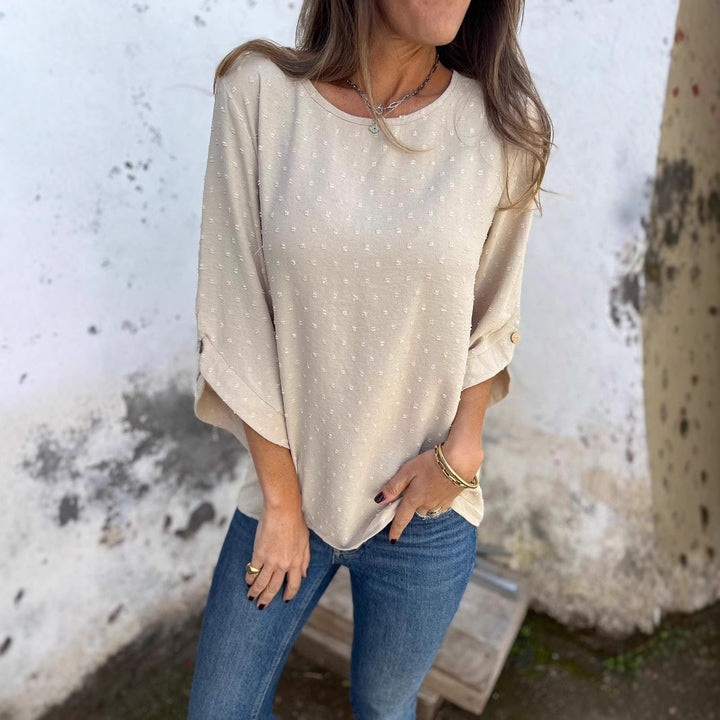 Women Loose Top with Stylish Details Lune London