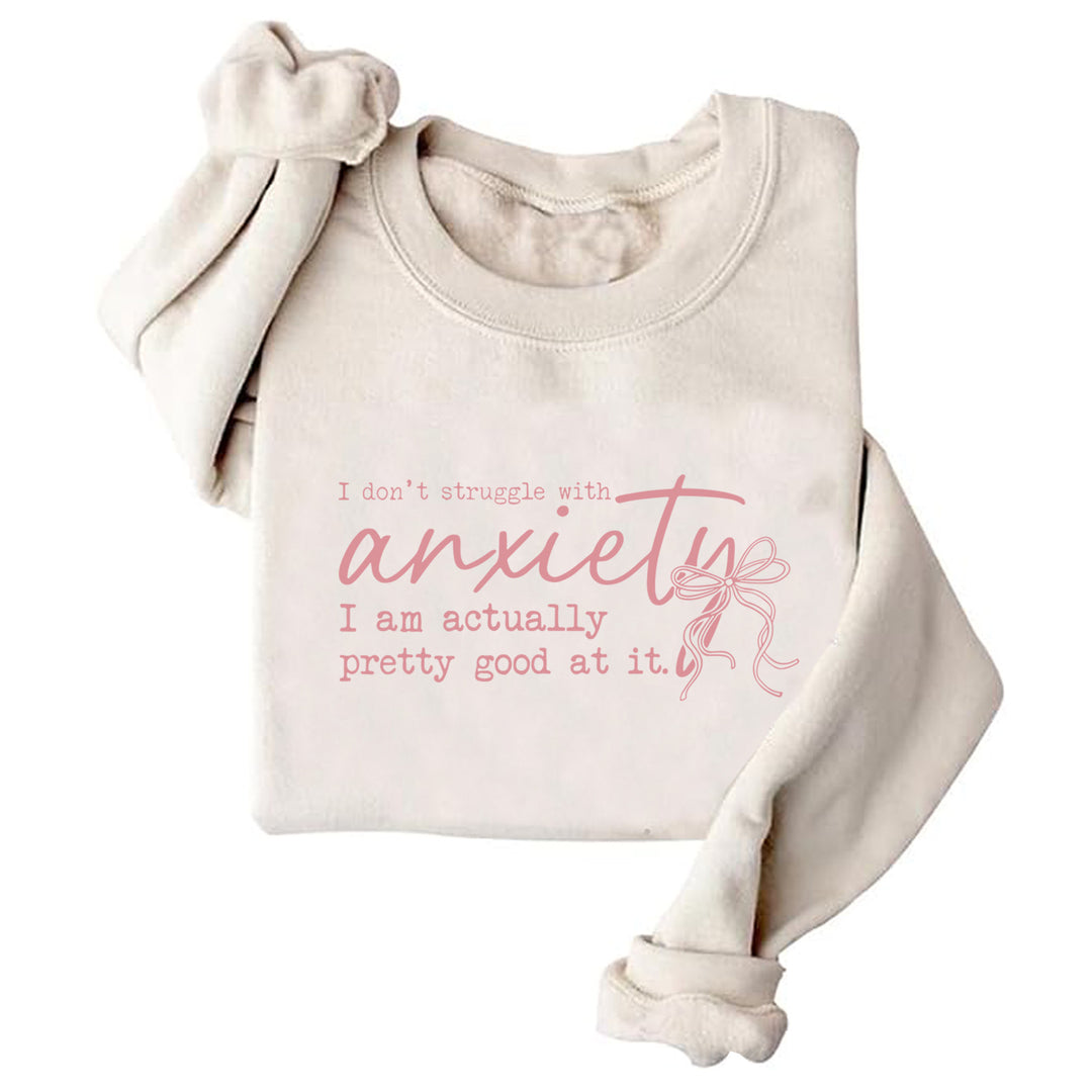 Sweatshirt pour femmes avec message motivant et design créatif Chic & Stil