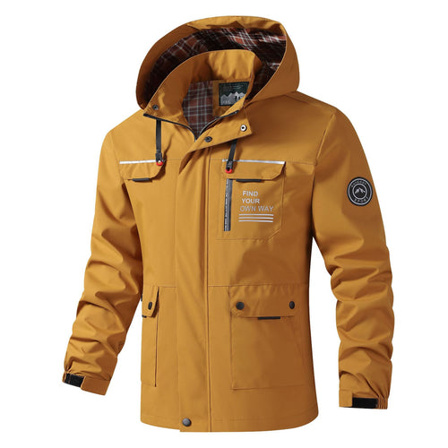 Waterproof multifunctional jacket for men Lune London