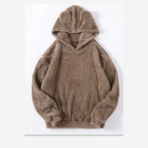 Ladies Hybrid Plush Hoodie Lune London
