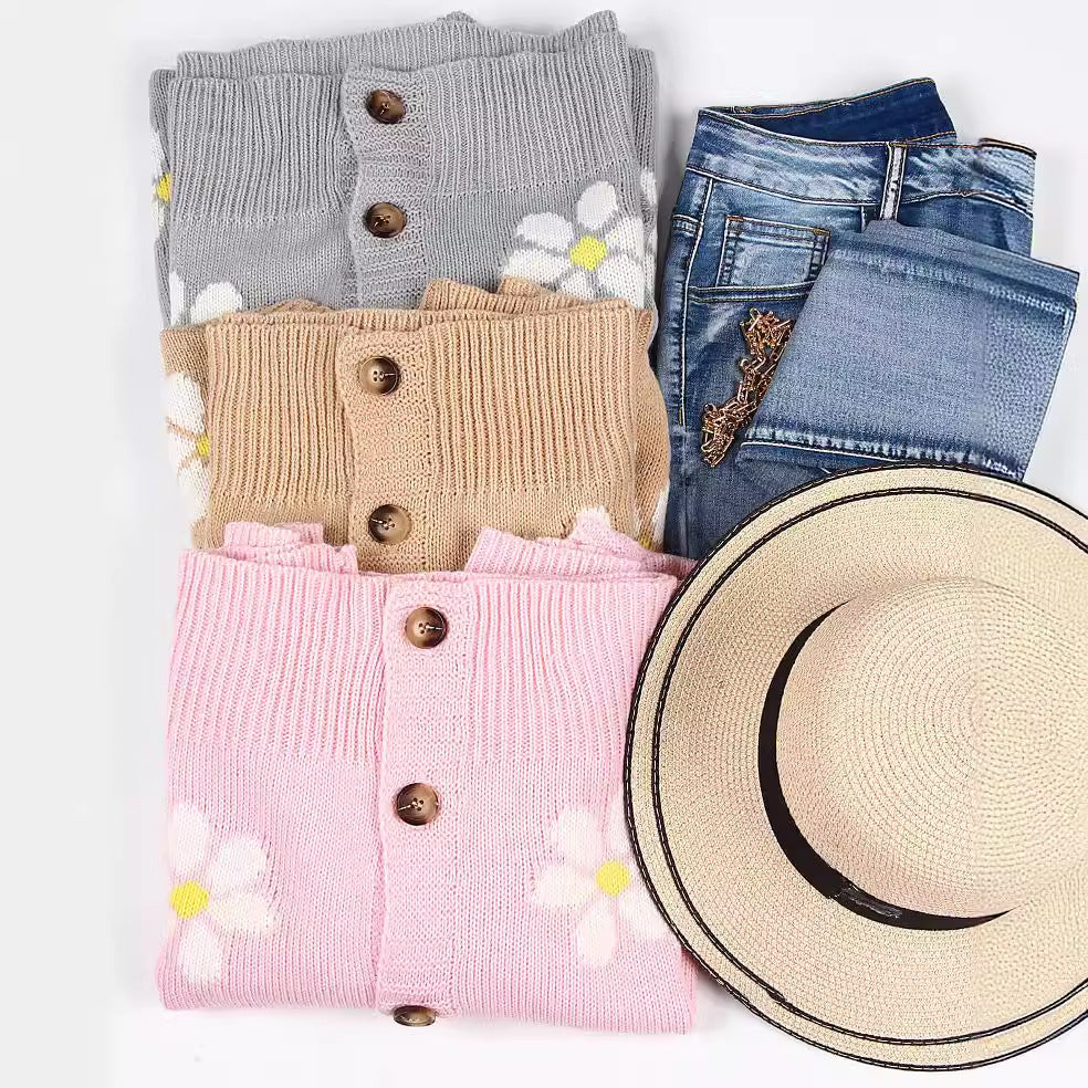 Gilet pour femmes avec appliqués floraux Chic & Stil