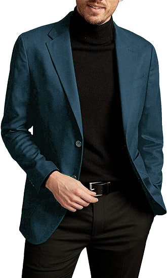 Men's Elegant Blazer with Modern Cut and Practical Pockets Lune London