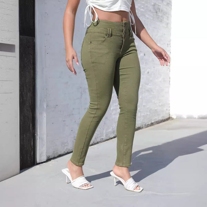 High waist jeans Lune London for women
