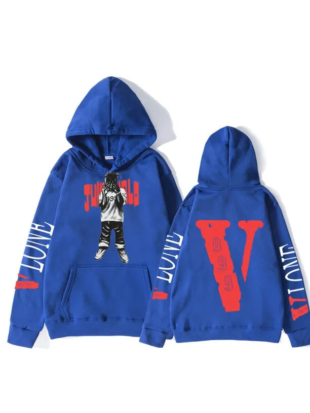 Women's Sporty Hoodie with Innovative Print Design Lune London