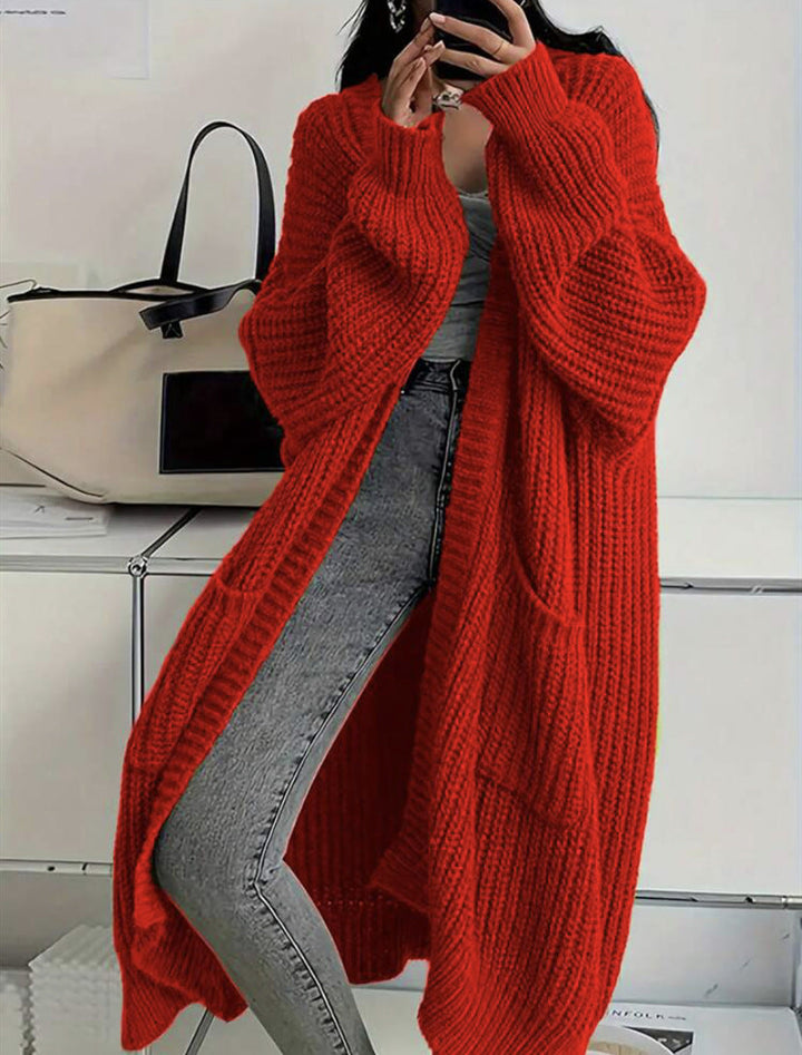 Women's Oversized Knit Coat Lune London