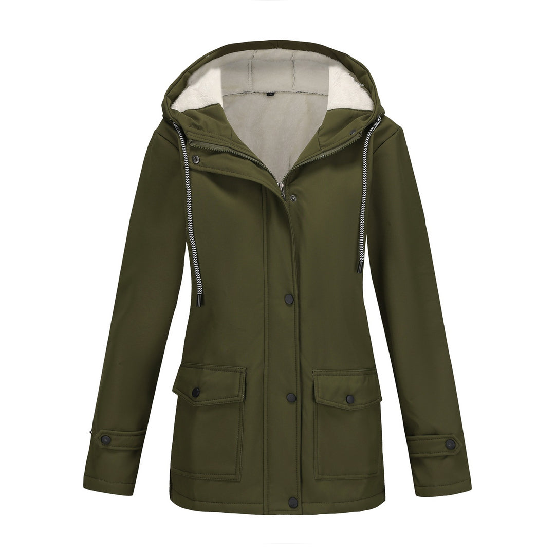Women's outdoor sport jacket with warm fleece lining Lune London
