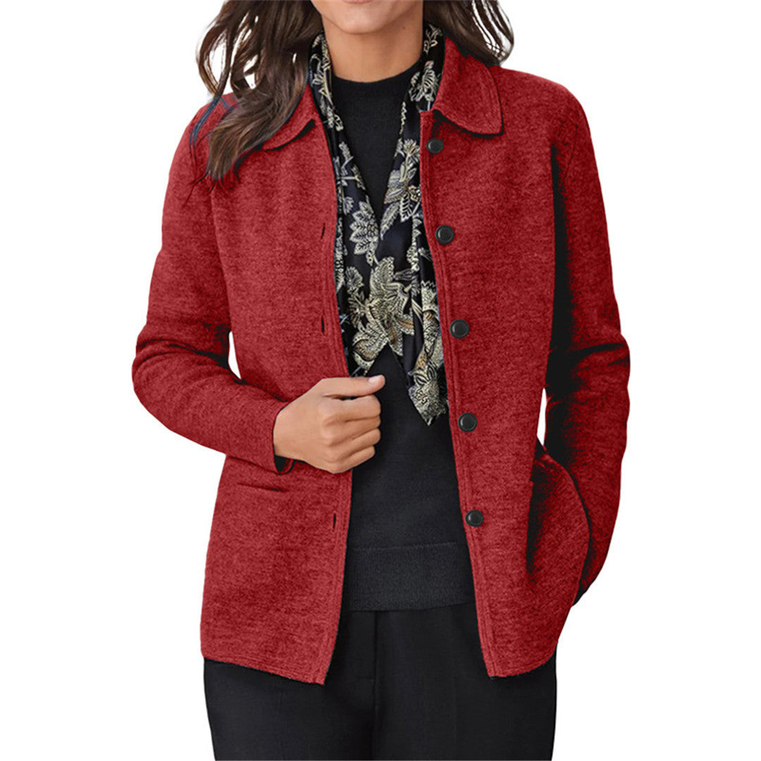 Ladies Elegant and cozy knitted jacket Lune London