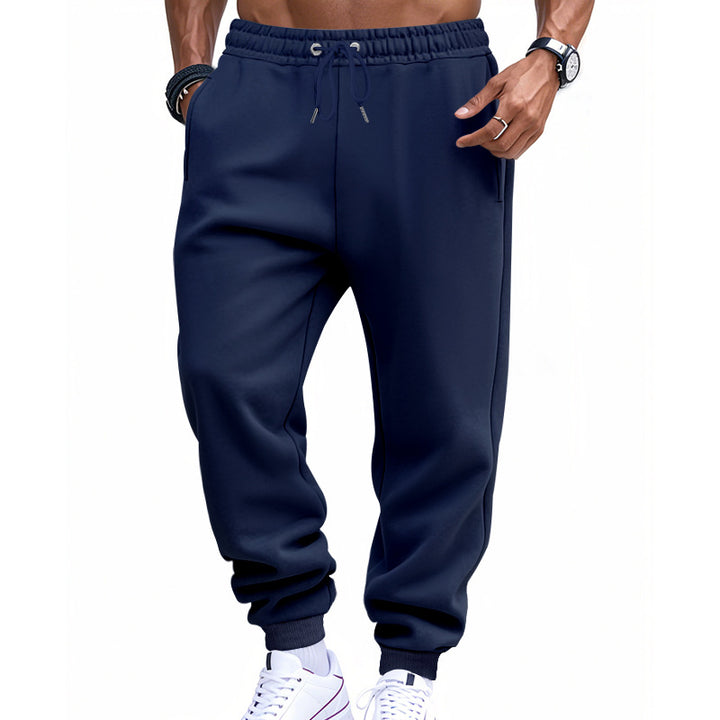 Trendy jogger pants for men with elastic waistband and side pockets Lune London