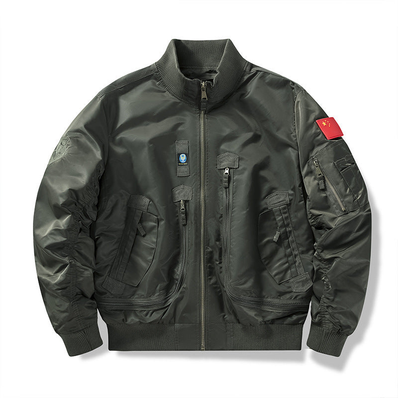 Lune London multifunctional technical bomber jacket for men