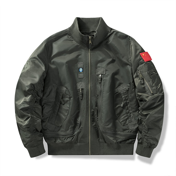 Lune London multifunctional technical bomber jacket for men