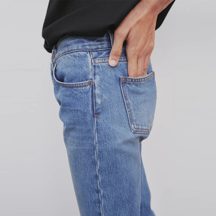 Jeans taille haute pour femmes dans une coupe décontractée Chic & Stil