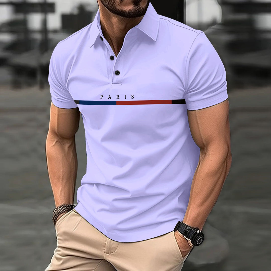 Men's Chic and Stylish Leisure Polo Shirt