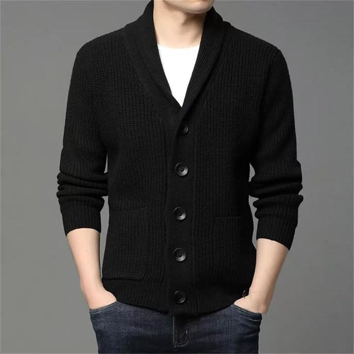 Men's mesh jacket with deep collar and practical pockets Lune London