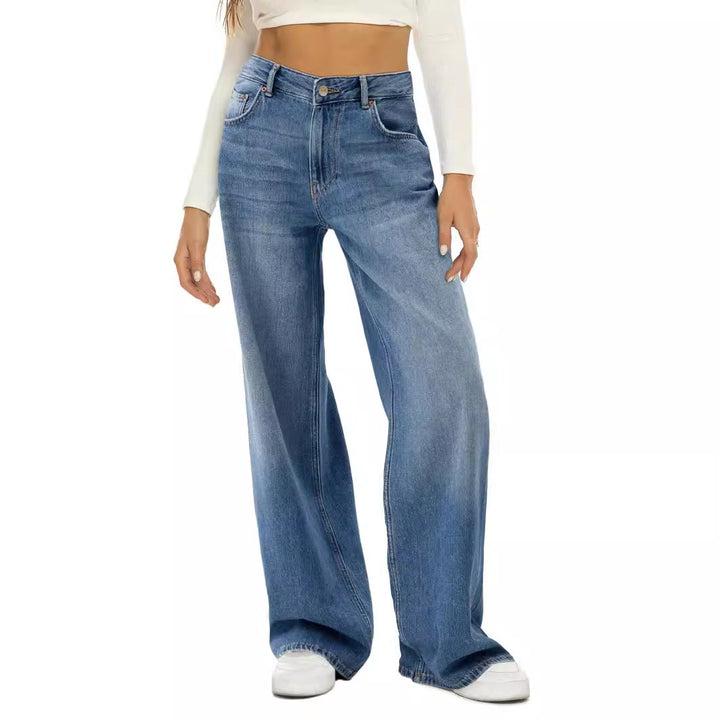 Women's casual wide jeans in urban style Lune London