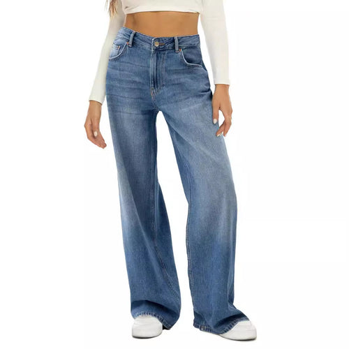 Women's casual wide jeans in urban style Lune London