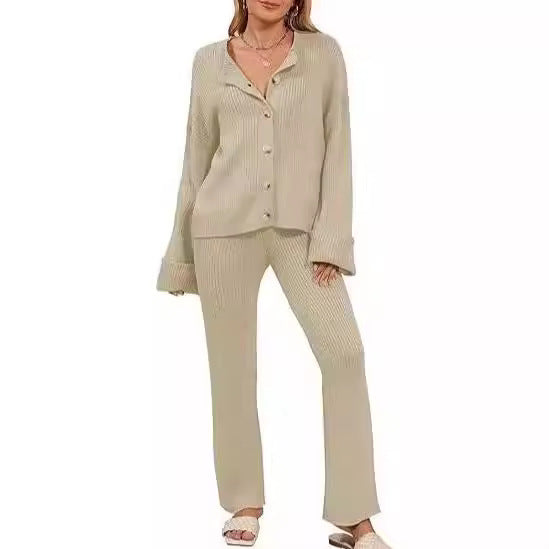Dames confortable tricot loungewear Lune London