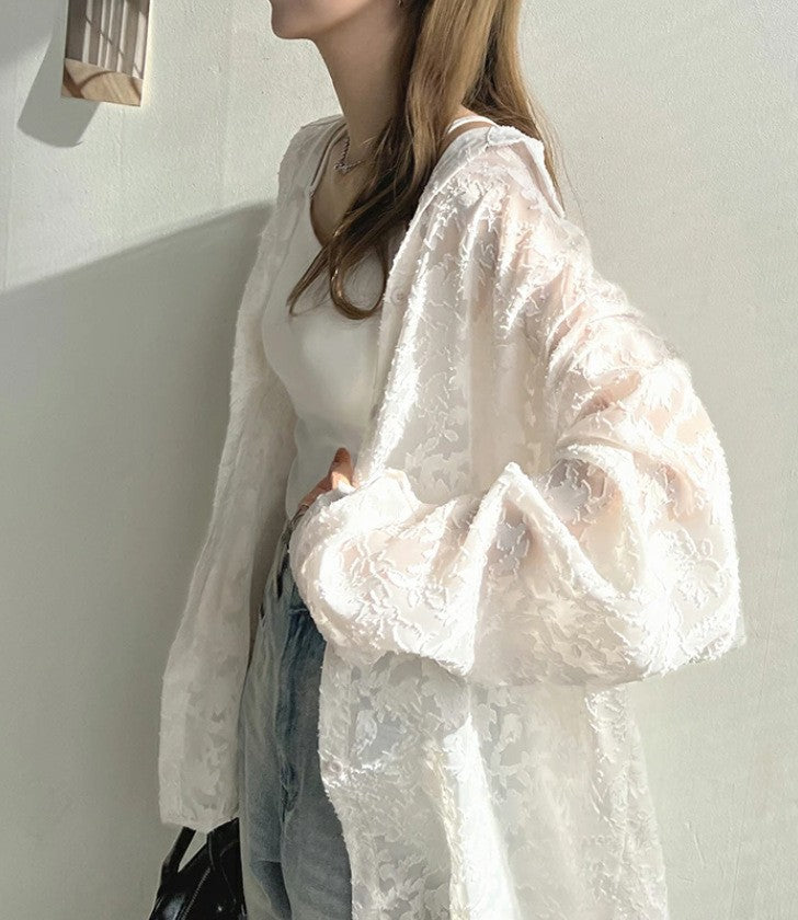 Lune London Lace Kimono Jacket for Women
