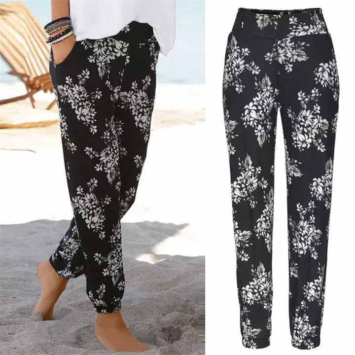 Lune London printed leisure pants for women
