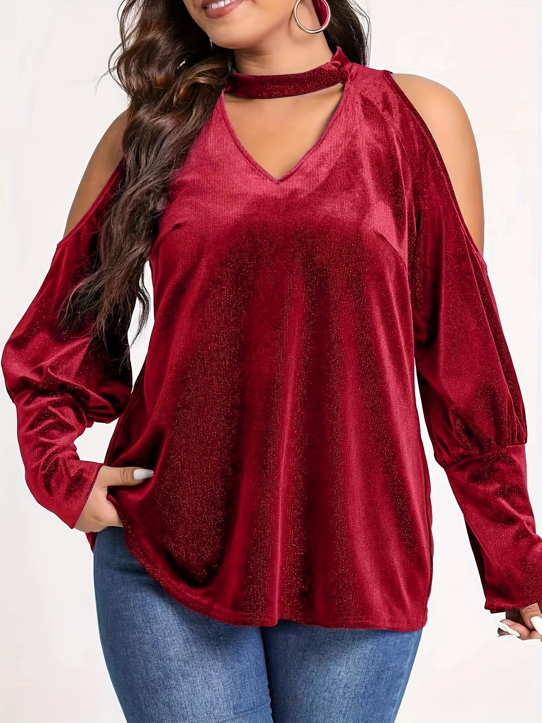 Women elegant and sparkling sleeveless top Lune London