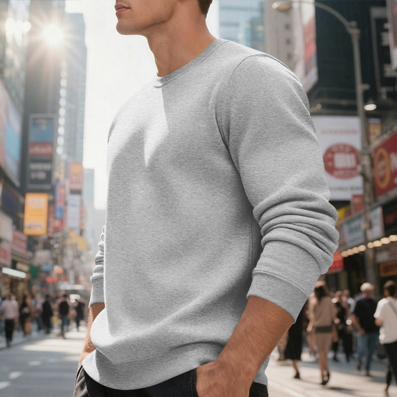 Casual sweater for men with round neck and comfortable cuffs Lune London