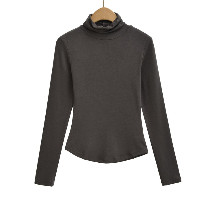 Lune London Women’s Long Sleeve T-Shirt with High Collar