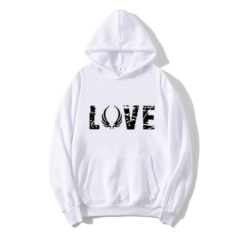 Women's hoodie with inspirational Love design Chic & Stil
