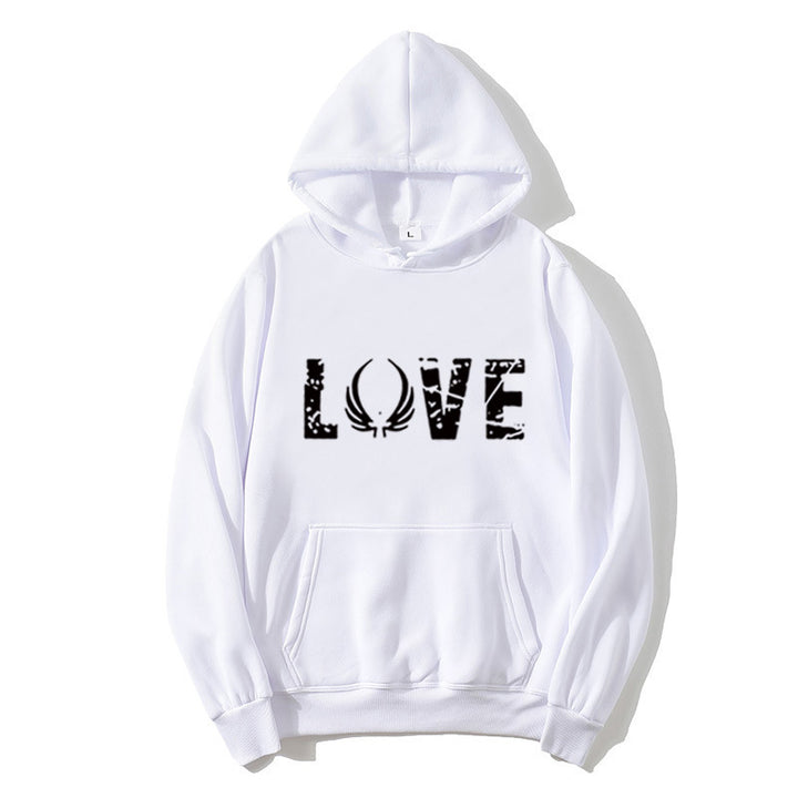 Women's hoodie with inspirational Love design Chic & Stil
