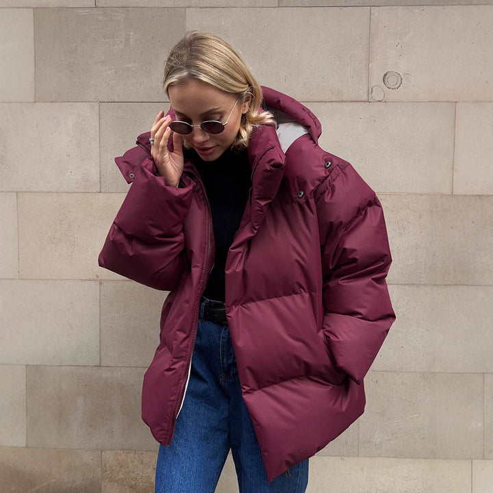 Oversized down jacket for women Lune London