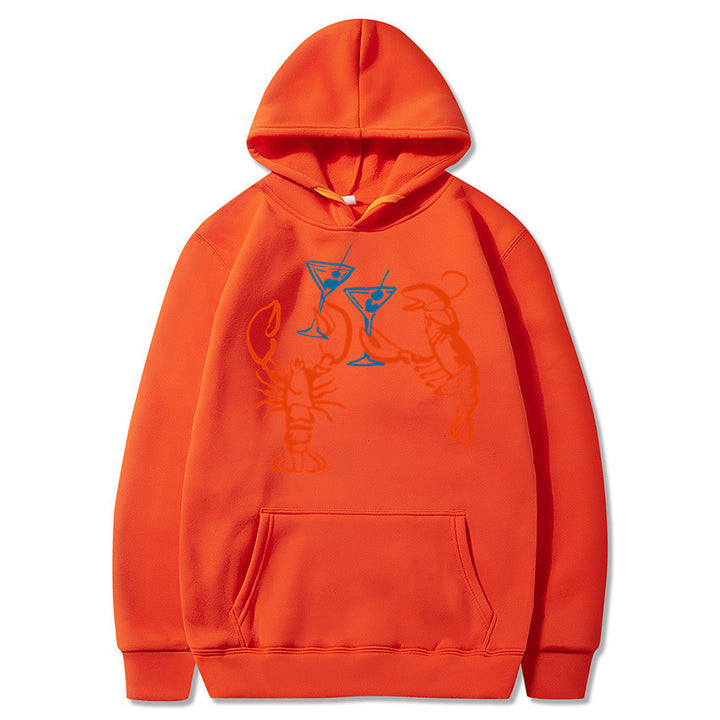 Sweat à capuche pour femmes avec motif de homard turbulente Chic & Stil