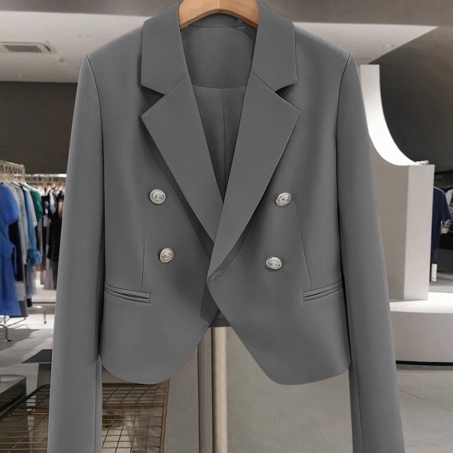 Blazer double boutonnage intemporel pour femmes Chic & Stil