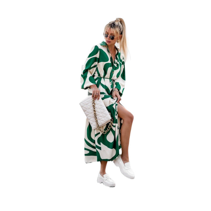 Lune London Abstract Maxi Dress for Women