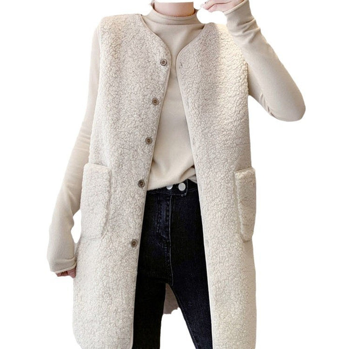 Women Long Fleece Jacket Lune London