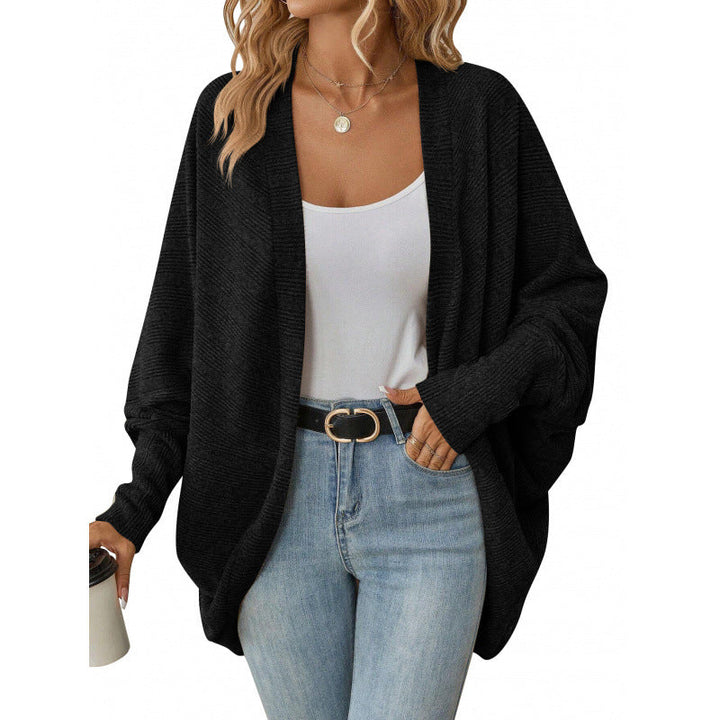Women's Casual Cardigan with Oversized Cut and Casual Sleeves Lune London