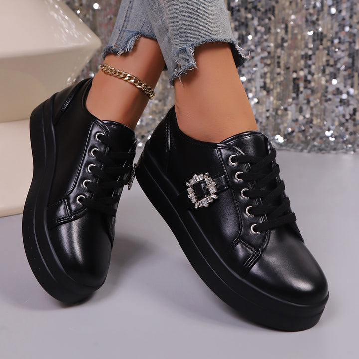 Ladies Fashion Platform Sneakers Lune London