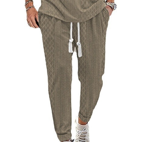 Casual sports pants for men with elastic waist and side pockets Lune London
