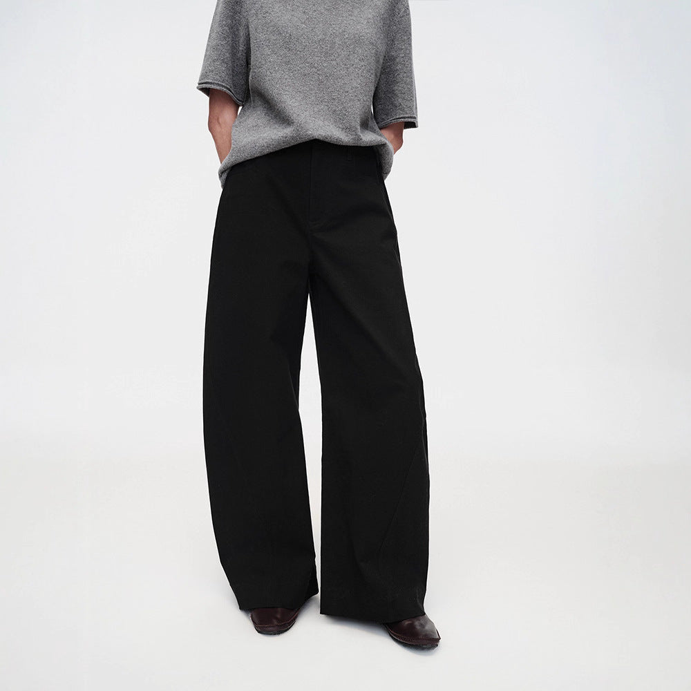 Pantalons femmes coupe ample taille haute Chic & Stil