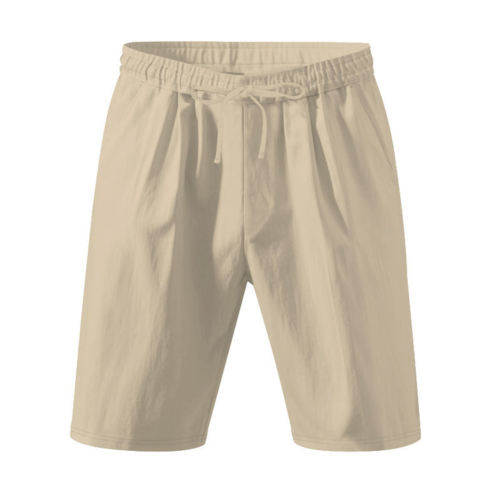 Leisure shorts for men in lightweight and breathable material with an elastic waist Lune London