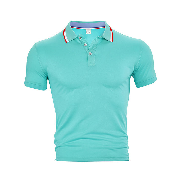 Men's polo shirt with structured collar and breathable technology Lune London