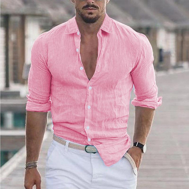 Herren Hemd mit modernem Schnitt und taillierter Passform von Lune London