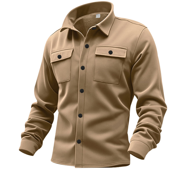 Trendy work jacket for men with practical chest pockets Lune London