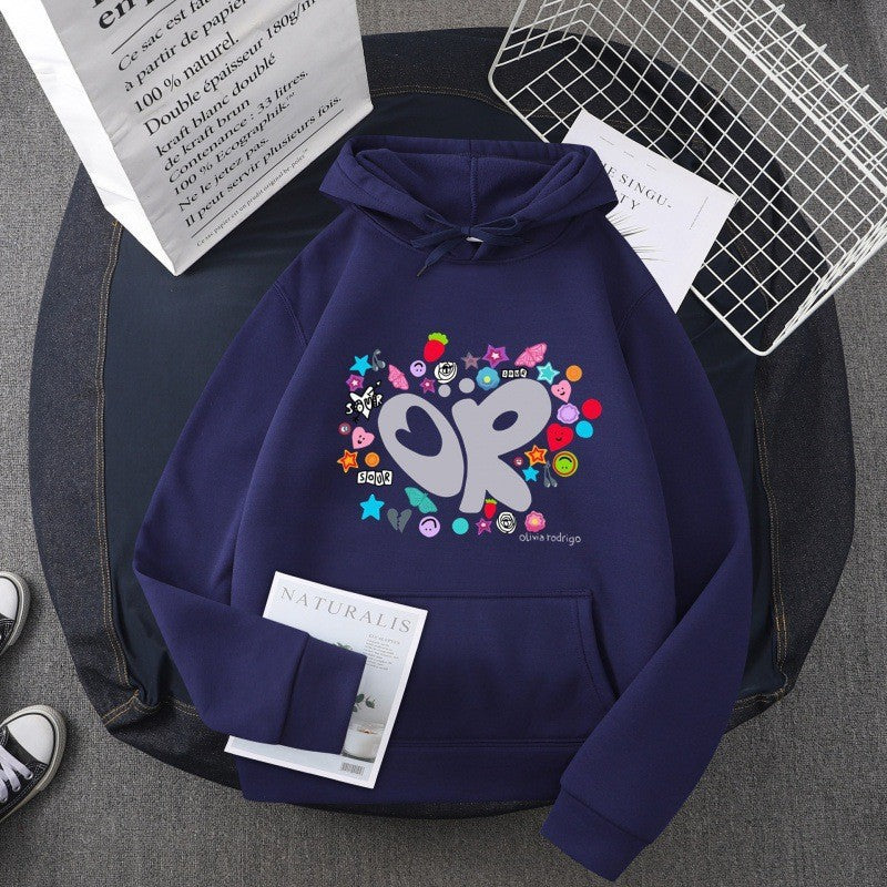 Women's Hoodie with Creative Graphic Design Chic & Stil