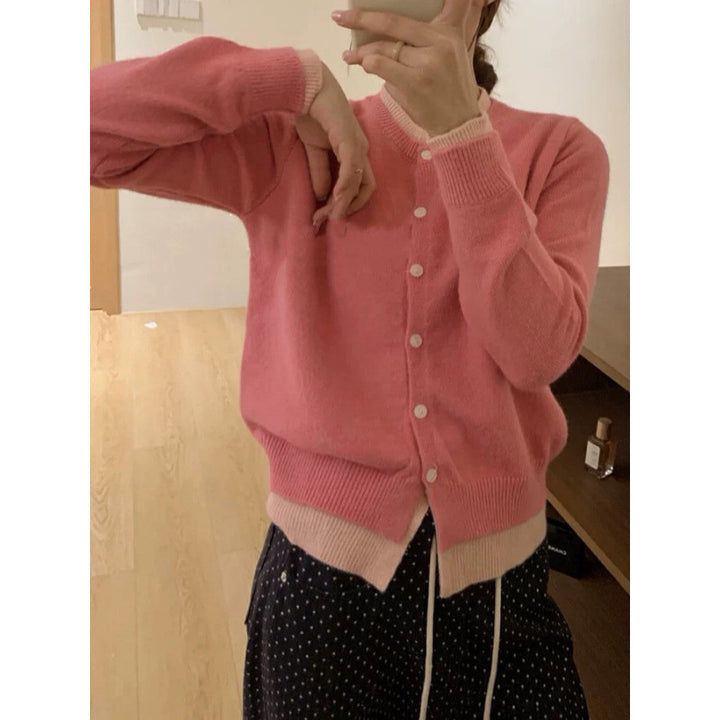 Gilet pour femmes en mélange de cachemire fin Chic & Stil