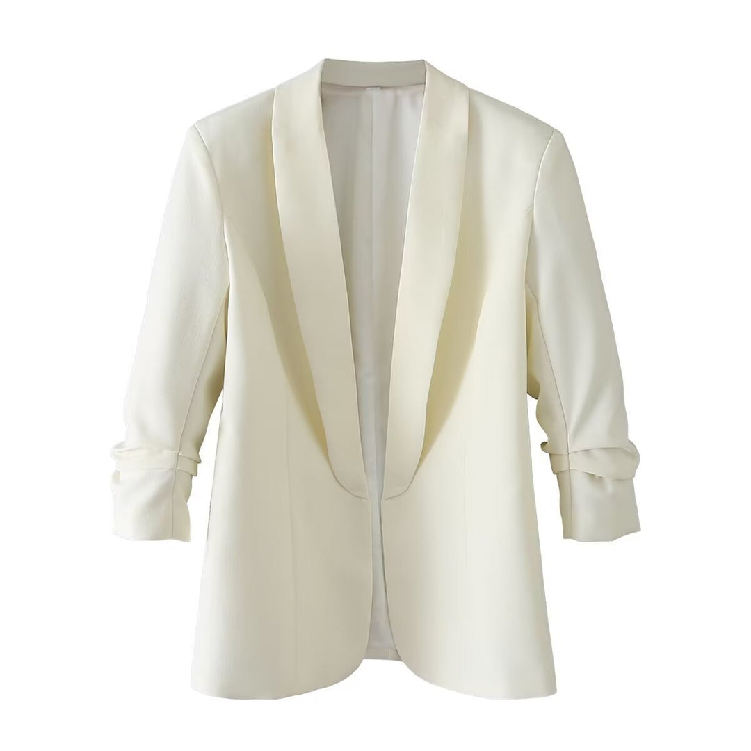 Oversized women's jacket without closure Lune London