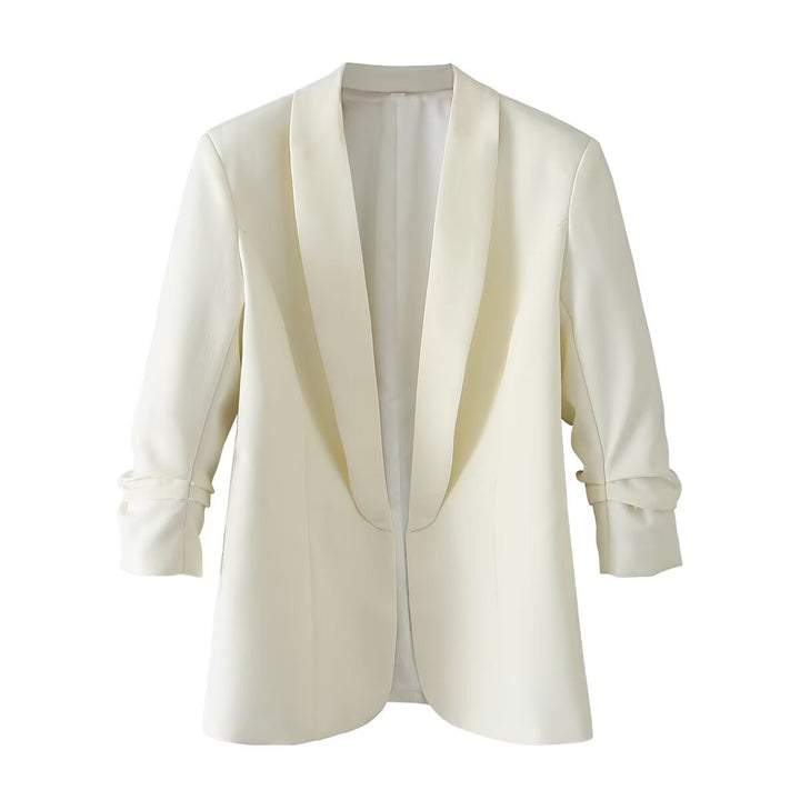 Oversized women's jacket without closure Lune London