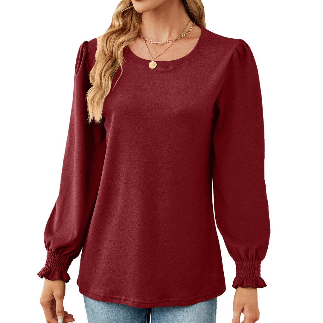 Sweater women with puff sleeves and elastic cuffs Lune London