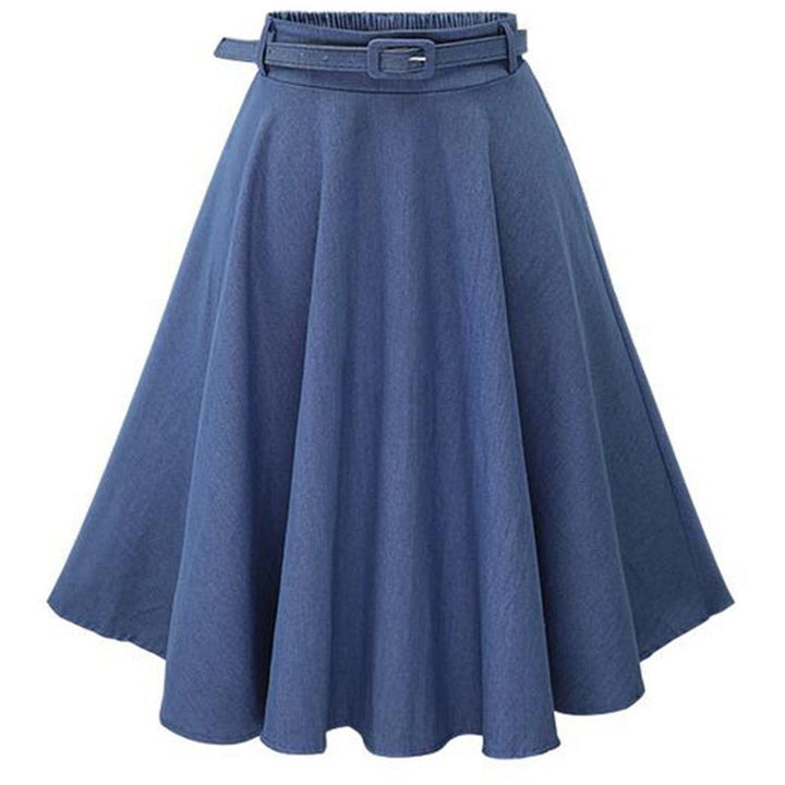 Roc A-line dress women with waist belt and original cut Lune London