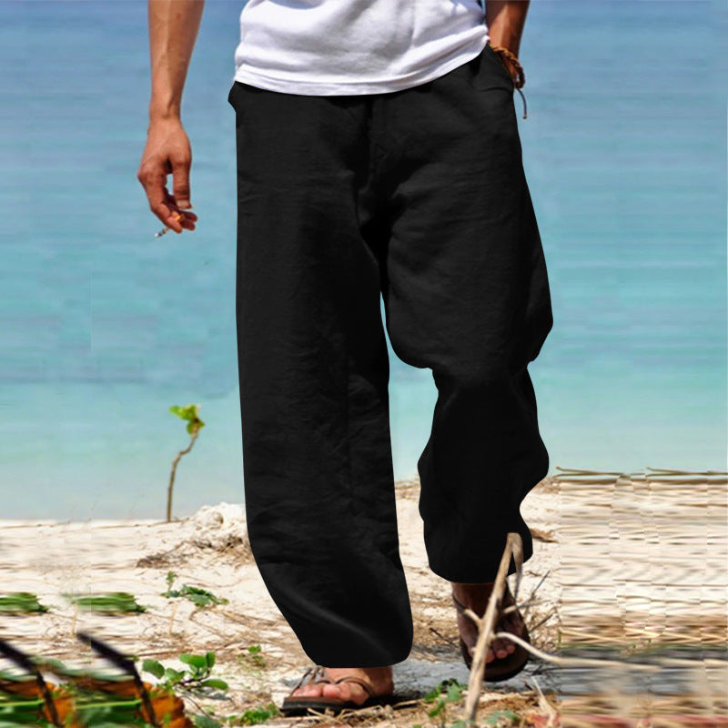 Comfortable casual pants for men with adjustable waist Lune London