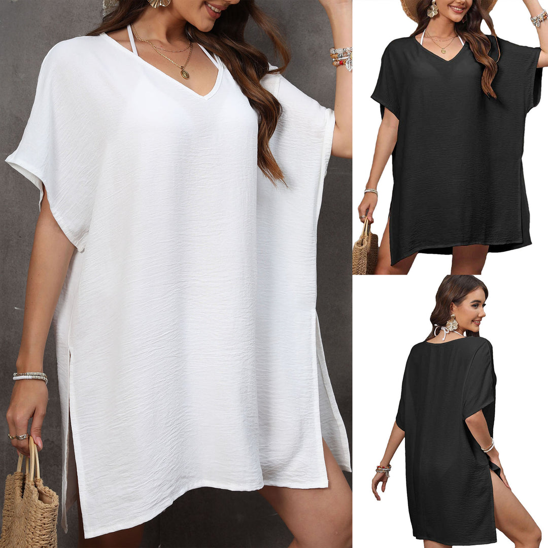 Ladies V-Cut Tank Top Lightweight Beach Lune London