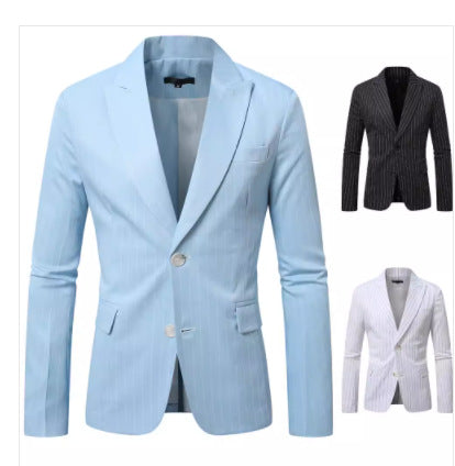 Elegant blazer for men, checkered, with a slim fit and premium quality finish Lune London