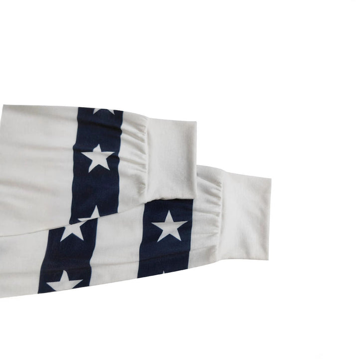 Lune London | Women's sweatshirt with American flag motif and stars